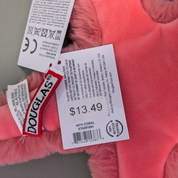 Douglas Plush Starfish Toy - Picture 3 of 3